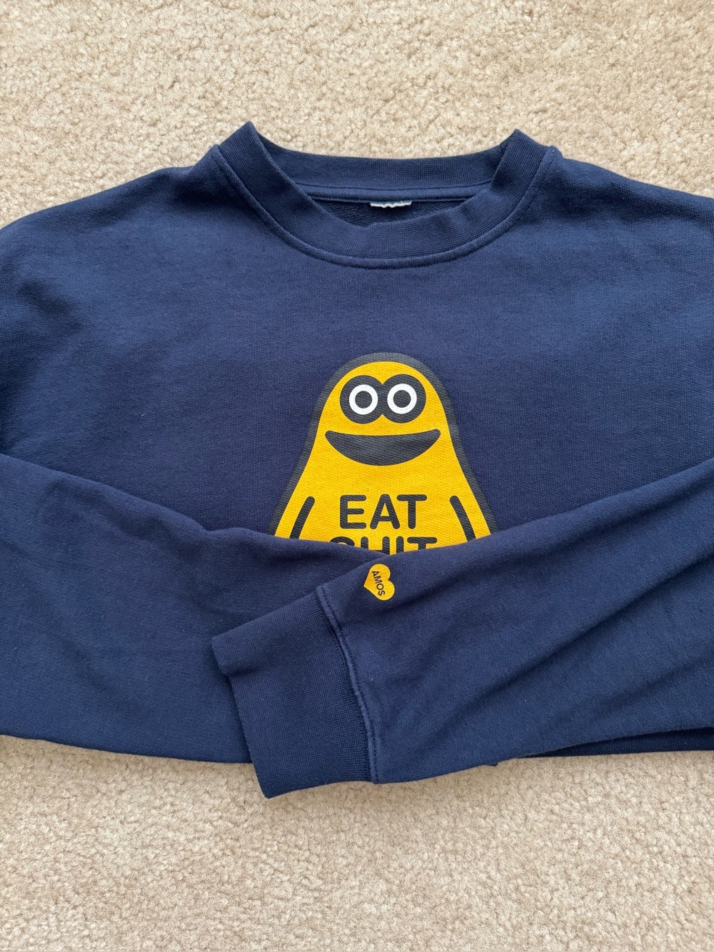 Funny AMOS “Eat Sh*t & Die” Crewneck Sweatshirt